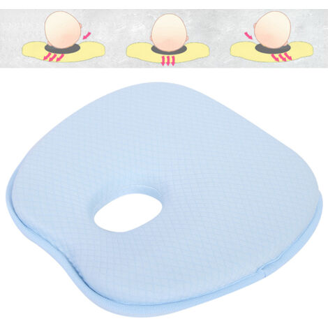 Ergonomisches Anti-Plattkopfkissen für Babys von 0-12 Monaten, atmungsaktives Schlafkissen für Neugeborene