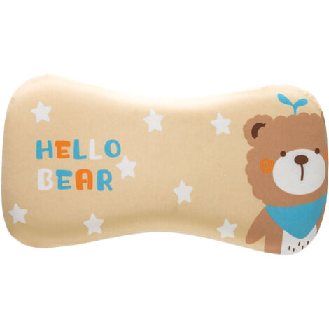 Ergonomisches Babykissen, 2-lagig, waschbarer Memory-Schaum, 3 cm dick, für Nickerchen, Kinderzimmer, verstellbare Nackenstütze