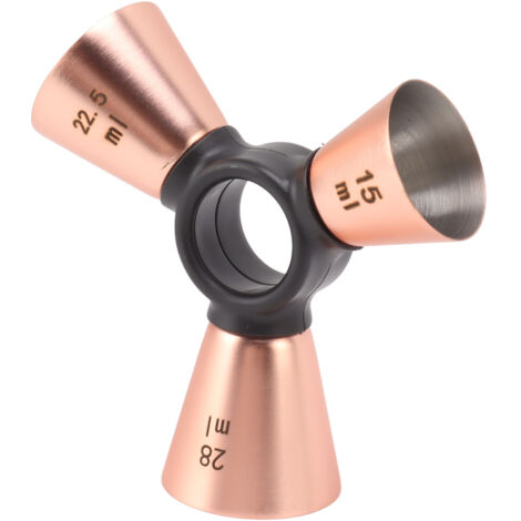 Ergonomisches Weinmessgerät aus Edelstahl 304 mit Kupferfinish für Mischwerkzeuge