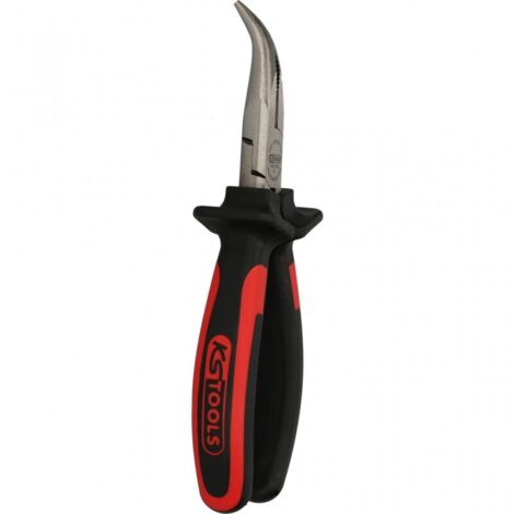 ERGOTORQUE Pinces à bec demi-rond, 165mm