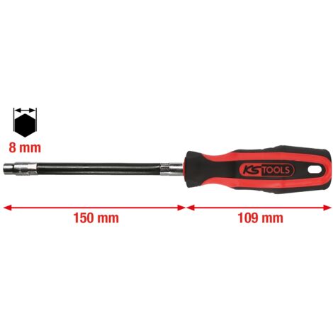 ERGOTORQUE Stecknuss-Schraubendreher, 8mm
