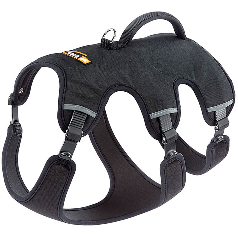 Ergotrekking p Harnais pour chien ergonomique anti-évasion et réfléchissant. Six fermetures avec micro-ajustement.. Variante extra small - Misure: a: