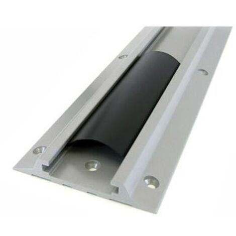 Ergotron 34 pollici Wall Track Componente di montaggio guida a parete per copertura condotto 34 Alluminio
