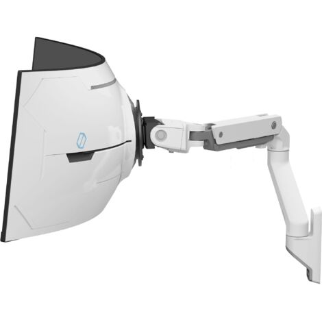 Ergotron Bras mural HX blanc support moniteur 57 pouces