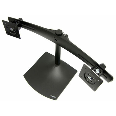 Ergotron DS Series DS100 Dual Monitor Desk Stand, Horizontal 61 cm (24") Tisch/Bank Schwarz