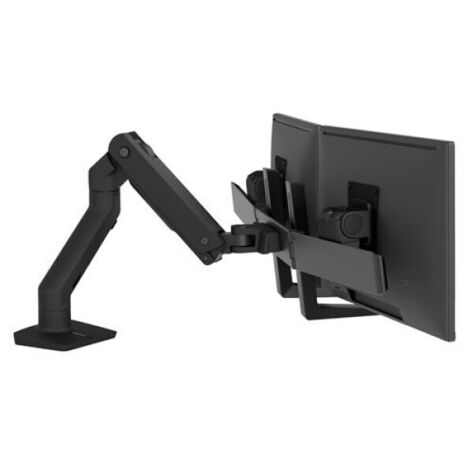 ERGOTRON Ergotron HX Dual Monitorarm, Tischhalterung schwarz (45-476-224)