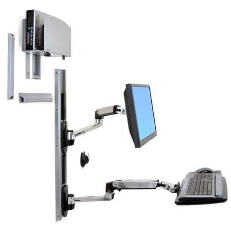 Ergotron LX Wall Mount System Parete