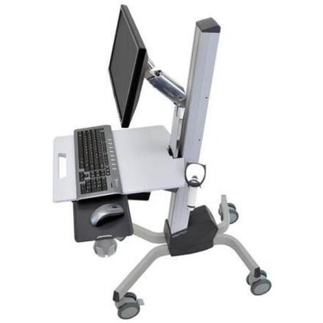 Ergotron Neo-Flex carrello LCD grigio ergonomico