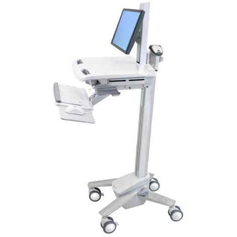 Ergotron StyleView Cart Bianco Computer portatile Carrello multimediale (STYLEVIEW CART SV40 - WITH LCD PIVOT)Ergotron