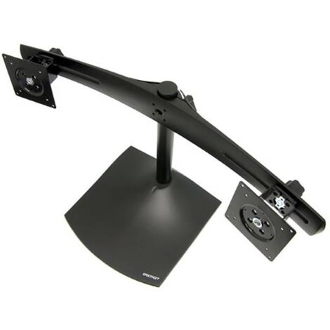 Ergotron Support sur pied pour écran 33-322-200 2 Écran(s) 48,3 cm (19") - 61 cm (24") noir, anthracite sur pied, inclinable, rotatif S637902