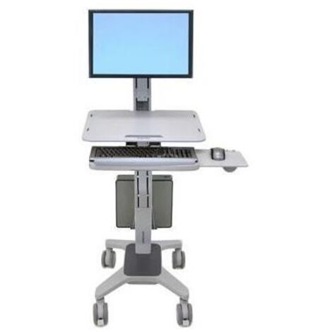 Ergotron WorkFit C-Mod Single Display Sit-Stand W…