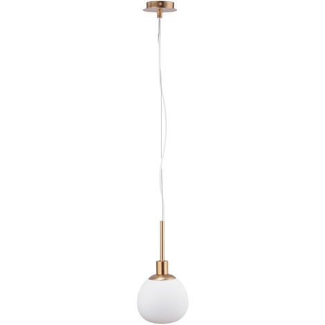 Erich Globe Lampada a Sospensione da Soffitto Ottone, 1 Luce, E14