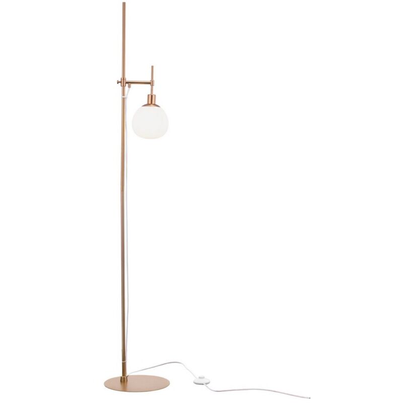 Erich Lampadaire en laiton, 1 lumière, E14