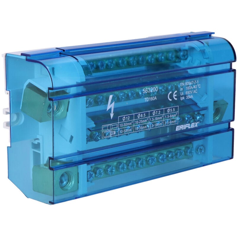 Erico - ric TD160 a'bloc répartiteur tetrapolar 563200