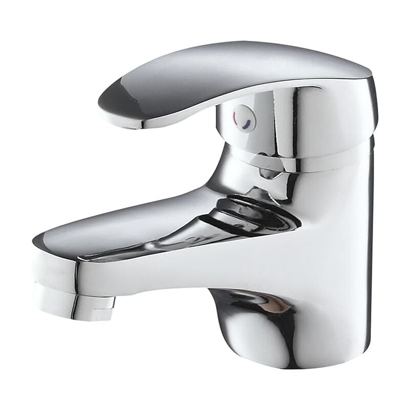 Eridanus - Mitigeur Lavabo Robinet Salle Bain Robinet Lavabo pour Salle de Bain Réglable à Chaud et à Froid Robinet Chromé, ERI-TAP-002