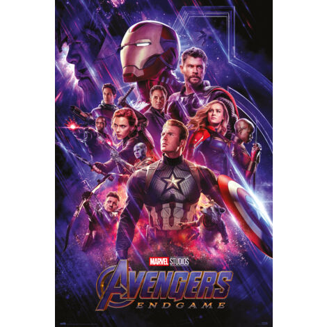 ERIK Póster Vengadores Marvel Endgame One Sheet, Los vengadores, Endgame one sheet, 61 x 91,5 cm