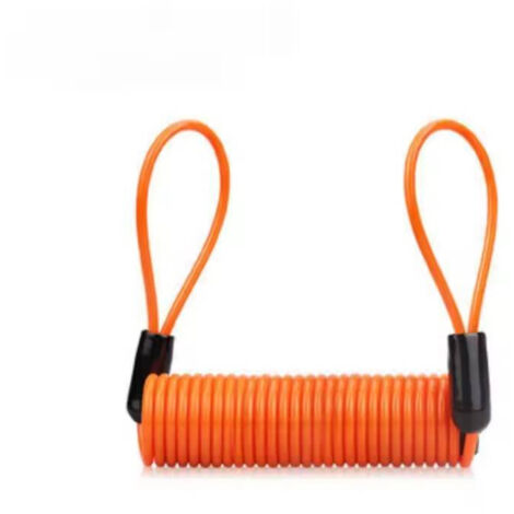Erinnerungsanzeige für Bremsscheibenschloss – Orange