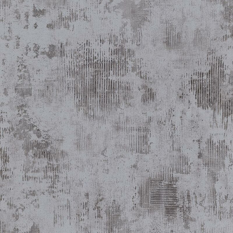 Erismann - Concrete Stone Wallpaper Grey Modern Textured Paste The Wall Vinyl