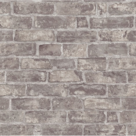 Erismann Imitations Brick Wallpaper Brown 6318-11 Full Roll