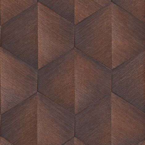 Erismann Vliestapete 10370-48 Fashion for Walls 4 grafisch bronze 10,05 x 0,53 m