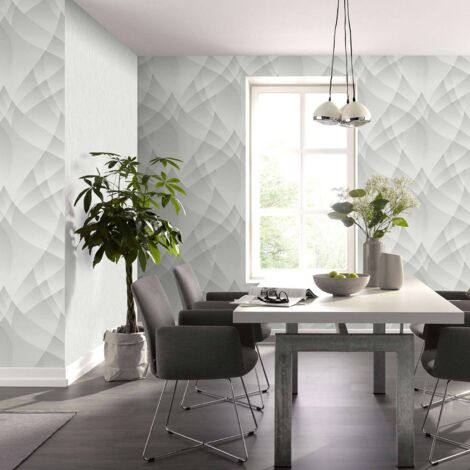 Erismann Vliestapete 10374-31 Fashion for Walls 4 grafisch grau 10,05 x 0,53 m