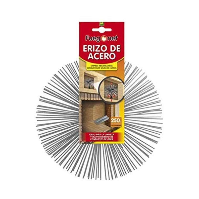 

masso fuegonet erizo de acero 200 mm ref. 231542 - Mibricotienda