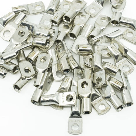 ERKO 50 PIÈCES DE BORNE DE CÂBLE PROFESSIONNEL KCS POUR CÂBLES MULTICONDUCTEURS POUR VIS M5 ET TAILLE DE CÂBLE DE 4 MM²
