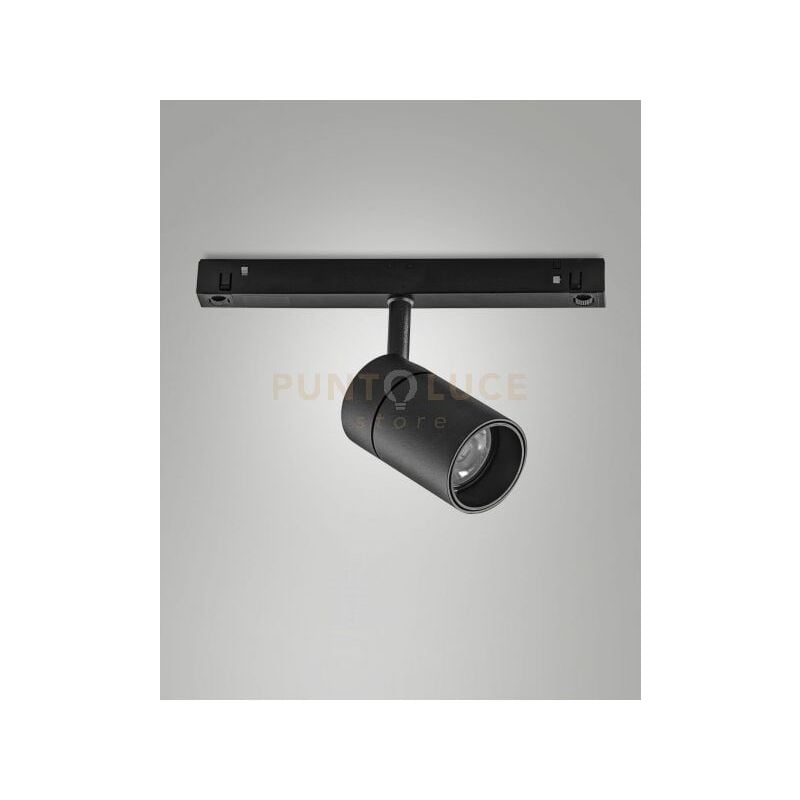 Image of Fabas - ermes spot 48V nero 2700K 770LM 10W 14°ON/OFF per sistema binario
