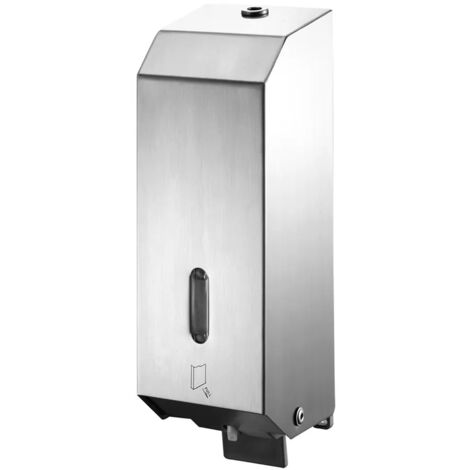Erogatore sapone liquido a parete 1200 ml in acciaio inox satinato