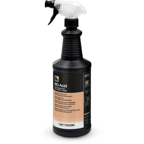 Errecom BIO-Acid, Detergente Acido per Climatizzatori specifico per Unità Esterna, 1 L