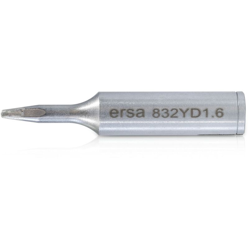Image of 0832YD - Punta per saldare dur, per stazioni di saldatura RDS80/Analog60/MS8000 ecc., a scalpello, 1,6 mm - Ersa