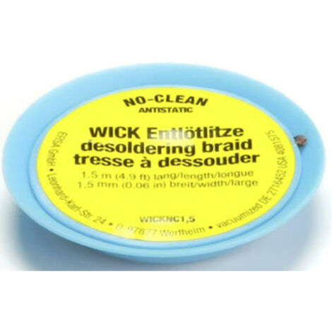 Ersa 0WICKNC1.5/SB Entlötgewebe neutral 1,5 mm