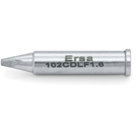 Ersa 102 CD LF 16 Punta di saldatura Forma a scalpello, dritta Dimensione punta 1.6 mm Contenuto 1 pz.