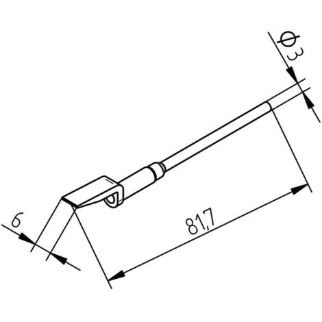 Ersa Ersa Punta dissaldante Dimensione 6 mm Contenuto 1 pz.