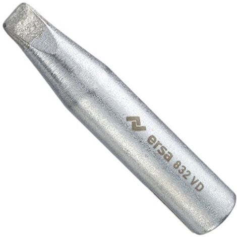 ERSA ERSADUR 0832VD - Punta per saldatura a scalpello, larghezza 5,0 mm, con rivestimento ERSADUR