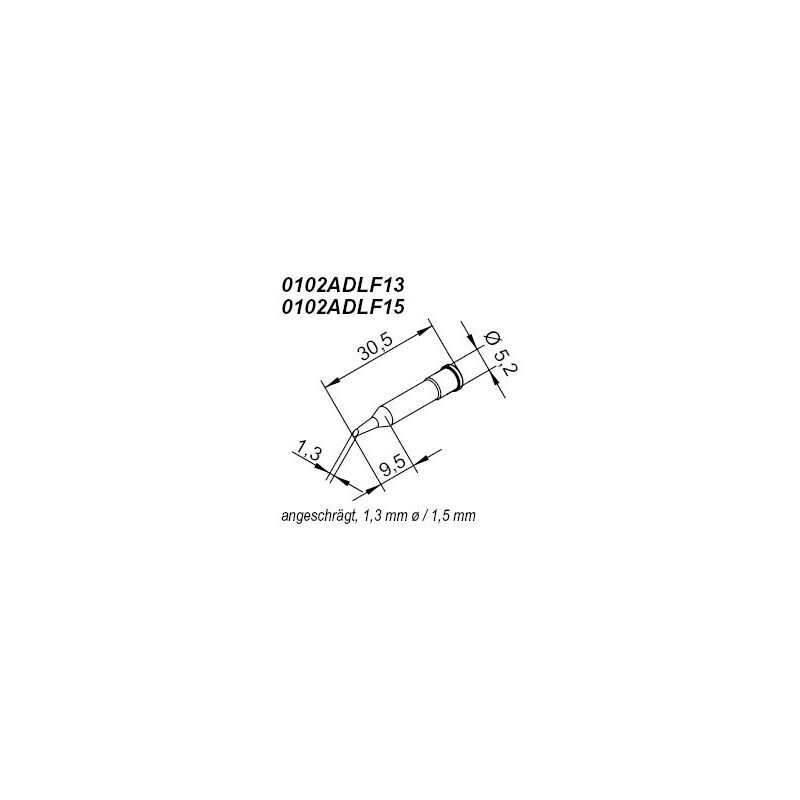 

Ersa - Punta De Soldadura Para Soldador Ersa I-Con (1,3 Mm)