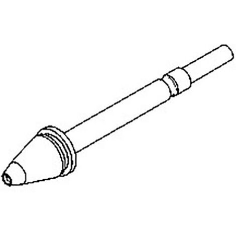 ersa X-TOOL 0722ED1226/SB punta per dissaldare argento 2,40 mm