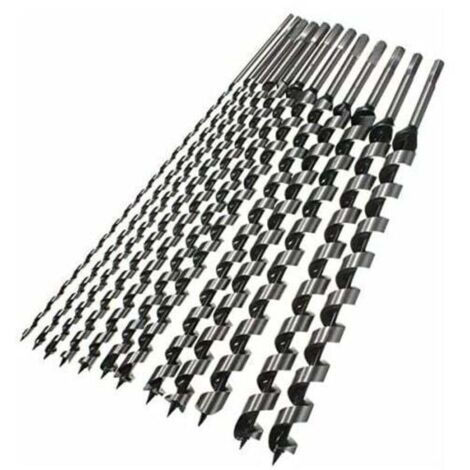 Ersandy 460mm 6-28mm Hex Shank Point Brad Point Foret Tarière Foret Spirale Bois Outil De Forage - Seulement 16 mm（1pc）