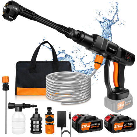 Ersandy – Nettoyeur haute pression électrique 3000W 180Bar – Débit 270L/H – Moteur 2000 PSI – Autonomie 45 min – Tuyau 16,4 pieds