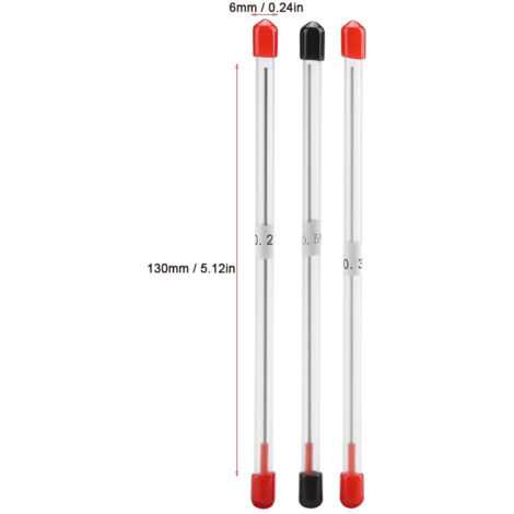 Ersatz-Airbrush-Nadeln 0,2 mm, 0,3 mm, 0,5 mm – Zubehörset