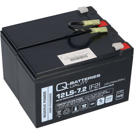 Ersatz-Akku für APC-Back-UPS RBC5 fertiges Batterie Modul zum Austausch Plug & Play