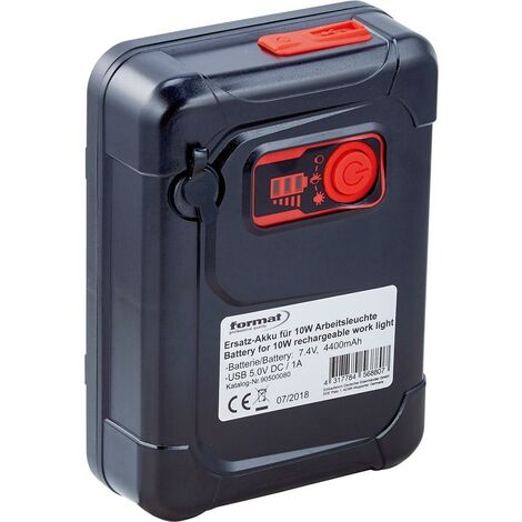 Ersatz-Akku für Arbeitsleuchte 10Watt FORMAT