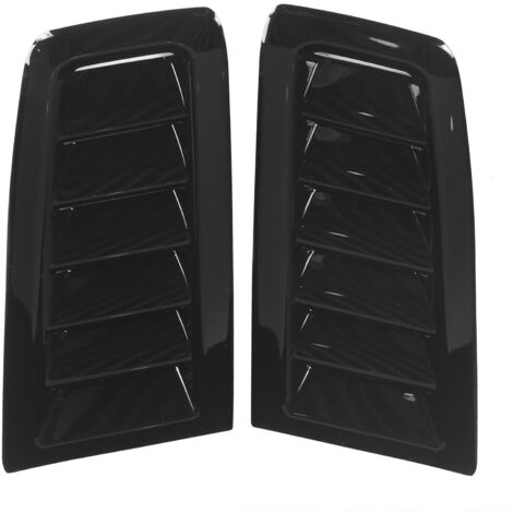 Ersatz für den Luftauslass an der Motorhaube für RS MK2 Universal (glänzend schwarz).