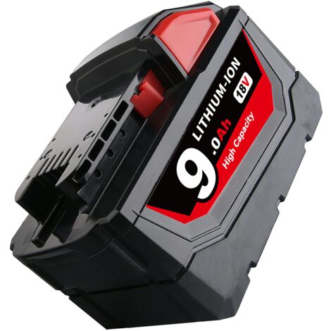 Ersatz für Milwaukee M18 Akku 18V 9.0Ah für M18 M18B Akku 48-11-1840 48-11-1850 48-11-1828 48-11-1820 Akku Power Tools 18V XC Lithium Akku