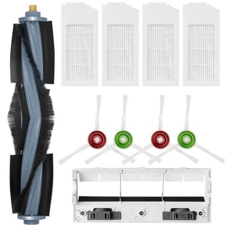 Ersatz für T10 TURBO Roboter-Staubsauger Ersatzteile Zubehör Wichtigsten Seite Pinsel Hepa-Filter