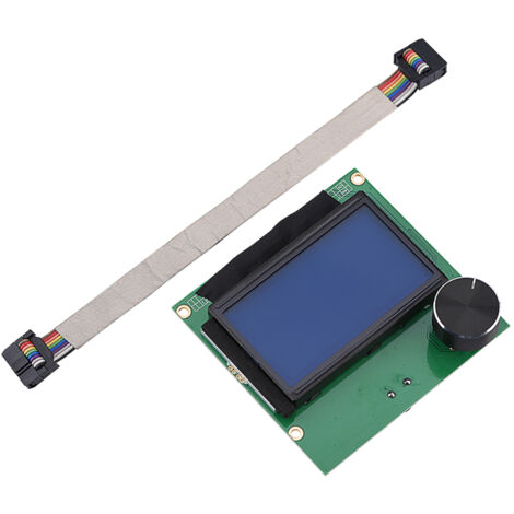 Ersatz-LCD-Bildschirm mit 2 Kabeln für den Creality CR-10S 3D-Drucker