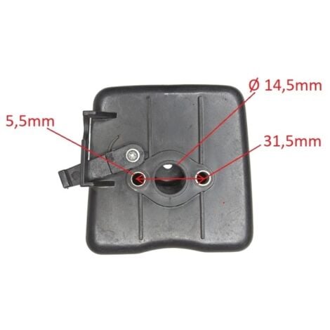 WOLPART Ersatz Luftfilter Filter mit Gehäuse für Motor-Erdbohrer uvm.