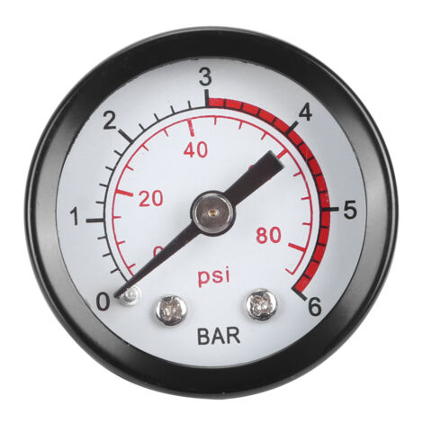 Ersatz-Manometer für Sprühgerät, Edelstahl, 0–6 bar, 0–80 psi, Eisen – Manometer