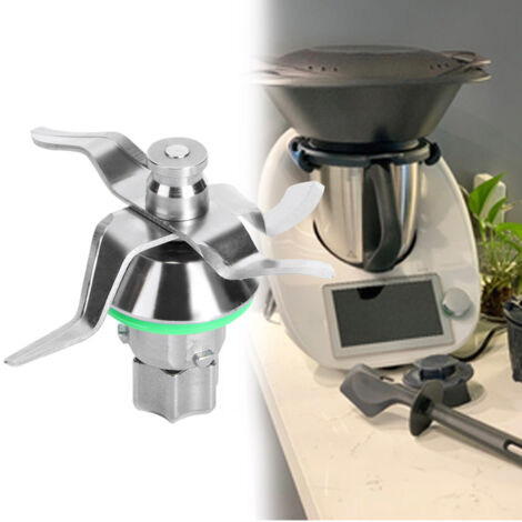 Ersatz-Mixermesser aus Edelstahl – Lebensmittelqualität – Kompatibel mit Thermomix TM5 – Hohe Widerstandsfähigkeit und Effizienz
