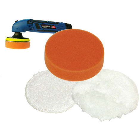 Ersatz-Polierpads für mini Akku-Poliermaschine Dino 640205